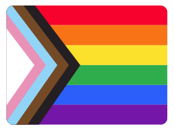 LGBTQ+ Progress Flag